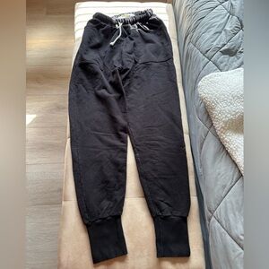 Big Bud Press Black Jogger Sweatpants with Drawstring size Medium